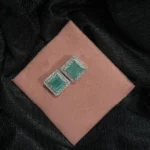 Emerald Radiance Stud Earrings