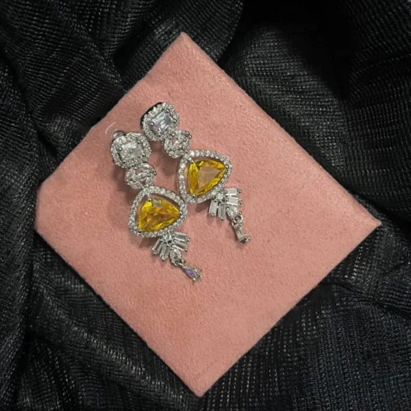 Radiant Teardrop Statement Earrings