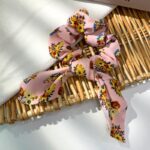 Cute Color Block Plaid Cloth Hair Tie - Image 2