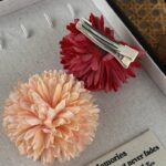 Women’s Casual Simple Style Flower Cloth Hair Clip