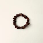 Classic Solid Satin Pleated Hair Tie – Elegant Everyday Scrunchie - Image 5