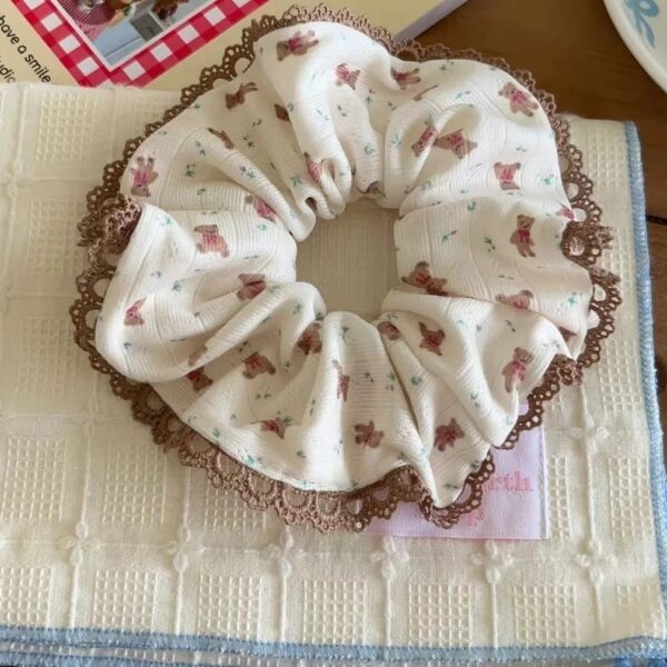 Vintage Lace Scrunchie