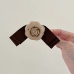 Velvet Rose Hair Clip - Image 2