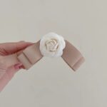 Velvet Rose Hair Clip - Image 3